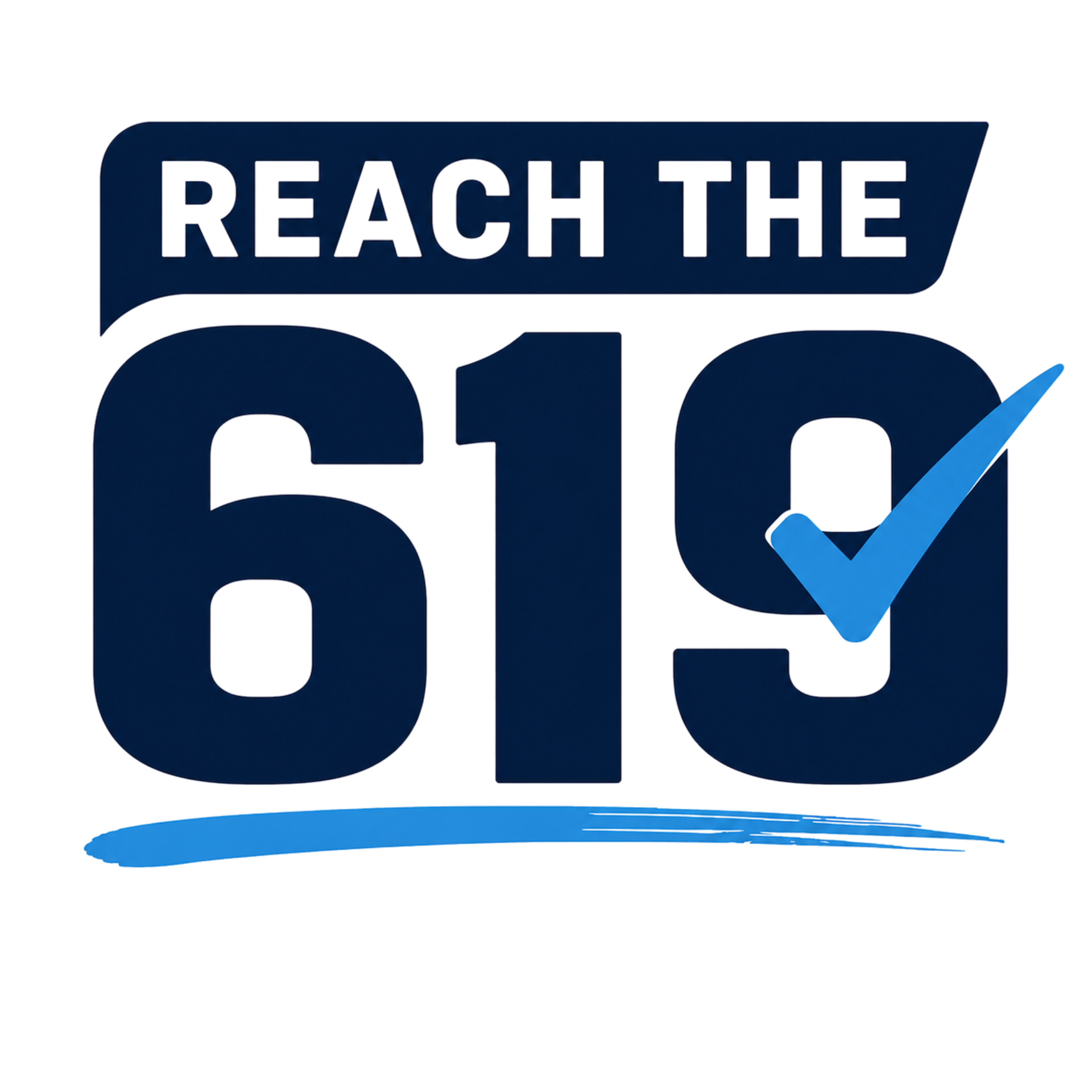 Reach the 619 logo